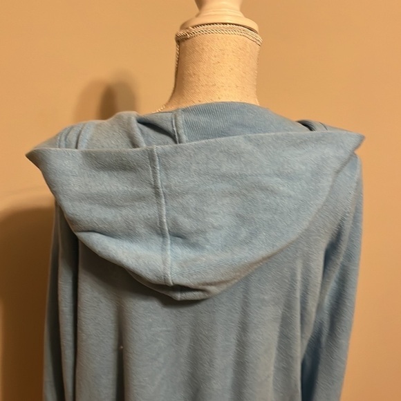 Chicos baby blue hooded cardigan . Size 3 - Picture 3 of 5